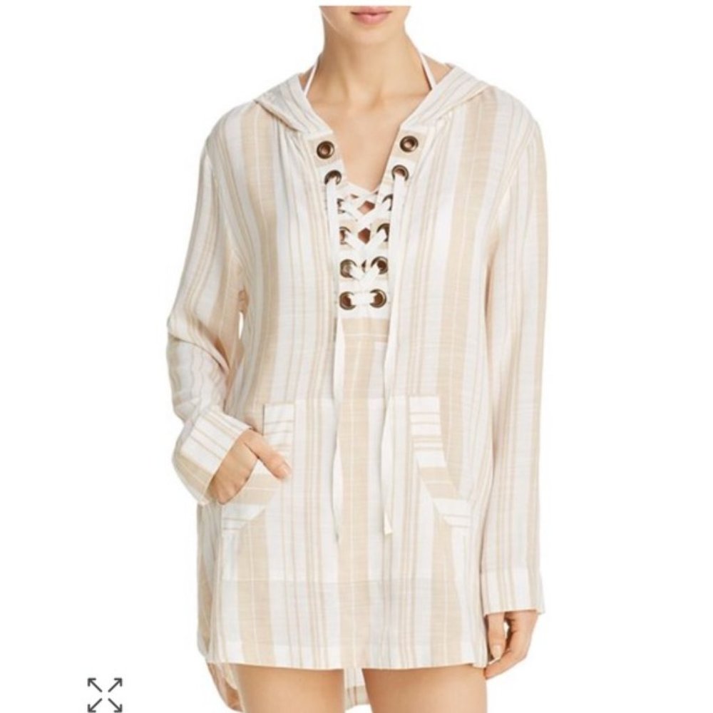 L Space Love Letters Tunic Swim Cover Up
